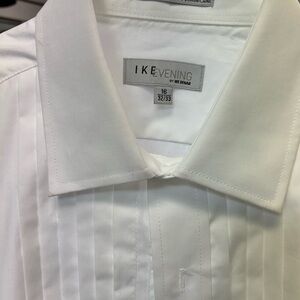 Ike Behar Men’s pleated Tuxedo Shirt